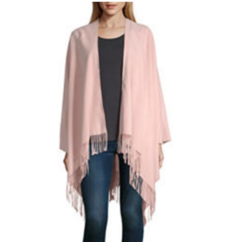 Mixit Solid Pashmina-Style Wrap